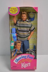 Muñeca Ken vintage divertida para afeitarse #12956 nueva en caja Mattel nueva en paquete sin usar, en caja original - Imagen 1 de 19