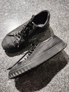 Zapatos Salvatore Ferragamo Cube 17 para hombre Nero becerro negros talla 9,5 para hombre - Imagen 1 de 10