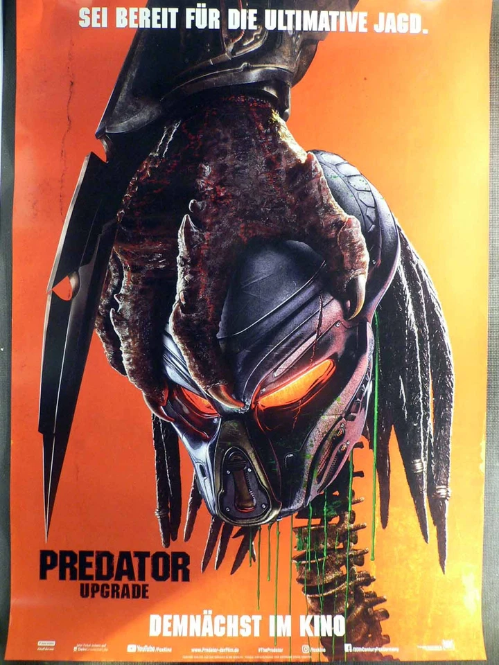 Predator: Upgrade - Teaser - Dean Redman - Filmposter A1 84x60cm gerollt - Bild 1 von 1