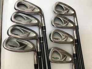 YONEX Right Handed Iron Set Cyber Star 5000 4-9,P,A Graphite Shaft Flex S - Picture 1 of 12