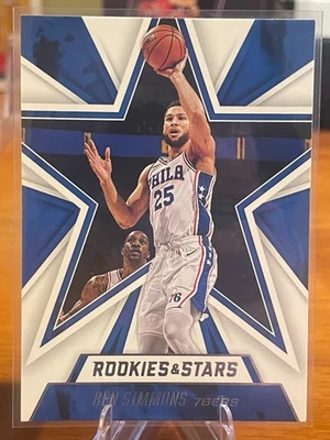 2020-21 Panini Chronicles Rookies & Stars Basketball Ben Simmons-#668. 76ers - Image 1 of 2