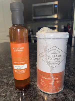 Williams Sonoma Pumpkin Spice Coffee And Syrup Set - Image 1 of 2