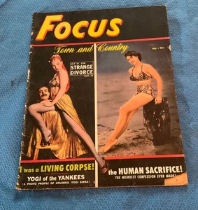 Focus Vintage America Picture Entertainment Magazine December 1950 - Imagen 1 de 8
