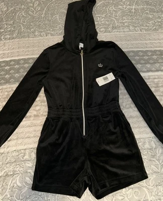Juicy Couture Black  Romper Size Small NWT - Image 1 of 4