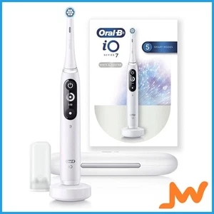 Oral-B iO 7 Series Rechargeable Toothbrush With Case - White - Picture 1 of 4