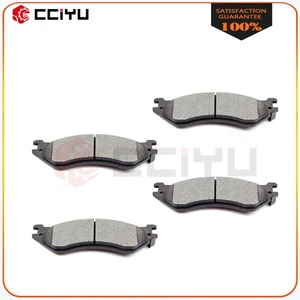 Rear Metallic Brake Pads Premium Fits 2004 Ford F-150 Heritage 1997-1999 F-250 - Picture 1 of 4