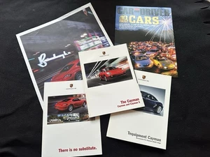 2007 Porsche Cayman & S Deluxe Prospektpaket detaillierter US-Verkaufskatalog 987 Set - Bild 1 von 21