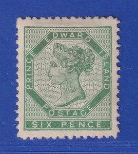Kanada Prince Edward Island 1862 Queen Victoria 6 P Mi.-Nr. 8xC (*) - Bild 1 von 2