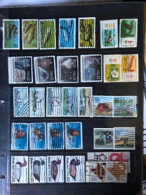 US Used 4-, 5- Part Se[Ten issues. 10 Diff Issues, 43 stamps - Image 1 of 2