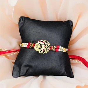 Rakhi - Designer Rakhdi for Brother Bhaiya shipped from Australia Canada USA UK - Picture 1 of 4
