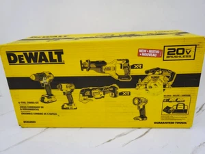NEW DeWalt DCK628D2 20V MAX Lithium-Ion Brushless Cordless 6-Tool Combo Kit - Picture 1 of 4