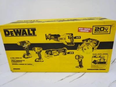 NEW DeWalt DCK628D2 20V MAX Lithium-Ion Brushless Cordless 6-Tool Combo Kit - Image 1 of 4