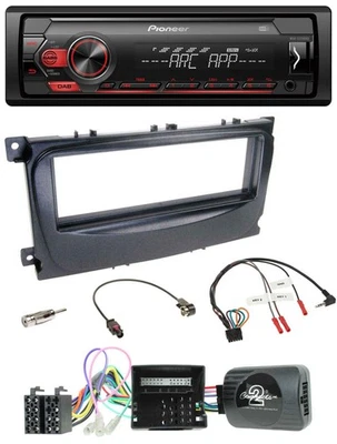Pioneer DAB 1DIN MP3 Lenkrad USB Autoradio für Ford Mondeo S-Max 2007-14 Can-Bus - Bild 1 von 4