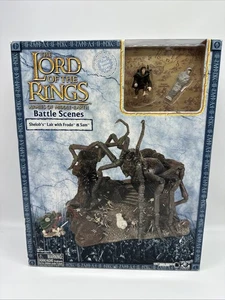Herr der Ringe Shelob’s Lair mit Frodo & Sam Kampfszene Neu in OVP 2004 - Bild 1 von 13