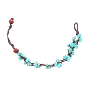 Bracelets de cheville tressés pied bracelets de plage pour femme Miss Chain - Photo 1/3
