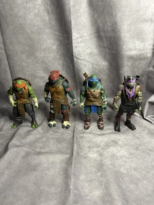 2014 Playmates Teenage Mutant Ninja Turtles TMNT Movie Action Figures - Set Of 4 - Image 1 of 4