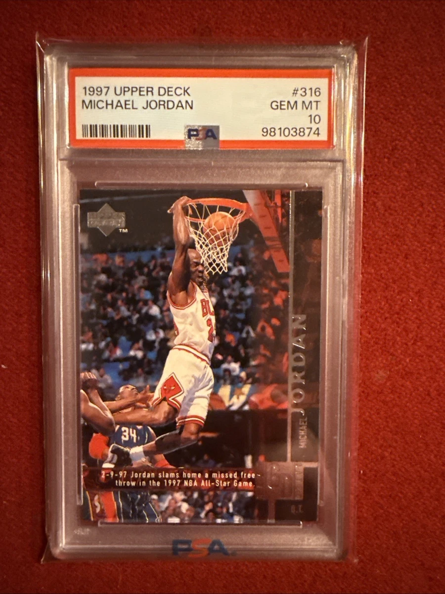 Michael Jordan PSA 10 Graded Basketball Trading Cards for sale | eBay