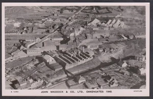 VINTAGE RPPC POSTCARD JOHN MADDOCK & CO LTD,OAKENGATES IN 1948,SHROPSHIRE - Picture 1 of 2