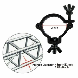 Stage Light Clamp Duty Heavy Inch O-Clamps 2 Accesssory DJ For Truss Light Mount - Zdjęcie 1 z 8