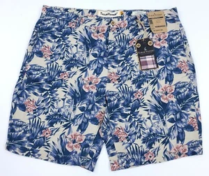 Tailor Vintage Herren 40 Tropical Shorts Stretch Leinenmischung Slim Fit Mehrfarbig - Bild 1 von 11