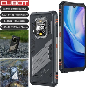 5G Cubot Star 2 Rugged Smartphone Android Outdoor Mobile Waterproof Dual Screen - Picture 1 of 12
