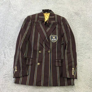 Banana Republic Athletics Blazer Mens 2XS XXS Embroidered Crest Red Jacket $600 - Picture 1 of 15