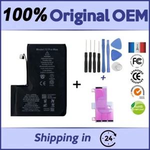 3687mAh IPHONE 12 PRO MAX BATTERY 100% BRAND NEW OEM SUPERIOR CAPACITY +/ TOOLS - Zdjęcie 1 z 1