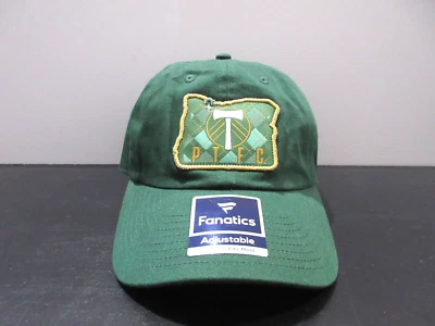 Portland Timbers Hat Cap Strap Back Green White MLS Soccer Futbol Fanatics Mens - Image 1 of 4