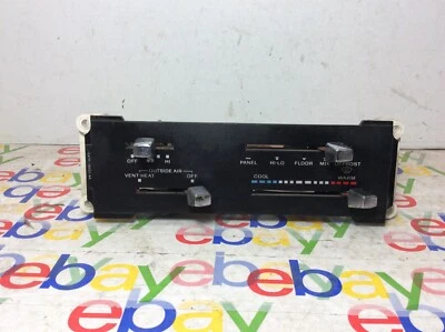 1983-1988 FORD BRONCO II RANGER CLIMATE CONTROL E47H-18522-AA OEM (NON A/C) - Image 1 of 4