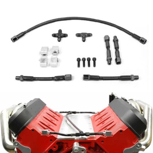 Kit de manguera cruzada de 4 puertos de vapor refrigerante de culata para LS 4,8 5,3 5,7 6,0 L BK - Imagen 1 de 12