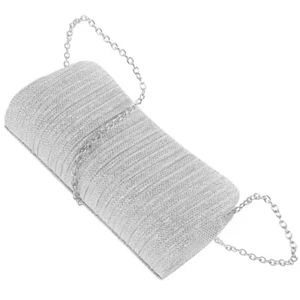 Clutch Purse Party Handbag Wedding Guest Purse Crossbody Handbag Shoulder Pouch - Picture 1 of 12