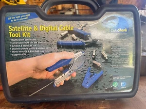 DataShark digital cable satellite tool kit PA70019 TV outlets modem jacks NEW - Picture 1 of 3