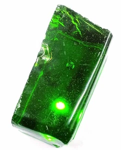 DYED GREEN PERIDOT 1325 CARAT UNCUT ROUGH EGL TRANSPARENT UNTREATED/GEMSTONE - Picture 1 of 10