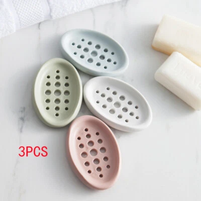 Seifenschale Für Badezimmer Dusche Abflussplatte Halter Box Behälter Tablet с - Bild 1 von 4