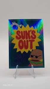 Sun's Out Buns Out Panini Original Squishmallows #21 'Mallow Styles Silver Prizm - Bild 1 von 2