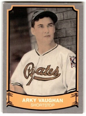 1989 Pacific Legends II Arky Vaughan #200 Pittsburgh Pirates - Image 1 of 2