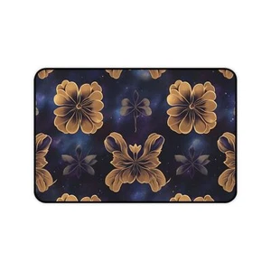 Floral Desk Mat - Cute Flower Pattern Mouse Pad for Workspace - Picture 1 of 10
