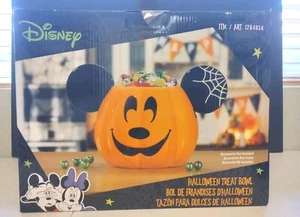 NEW Disney Mickey Mouse Halloween Candy Treat Bowl ~ COSTCO - Picture 1 of 3