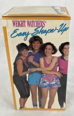 VERY RARE 3 Tapes 1991 Weight Watchers Easy Shape Up Fitness VHS  Set - Image 1 of 4