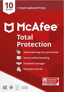 McAfee MTP17ESA0RAA Total Protection for 10-Devices (2 Pack) - Picture 1 of 1