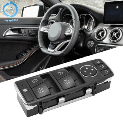Interruptor maestro ventana eléctrica para Mercedes-Benz GLA180 CLA250 CLA45 AMG 12-2019 Foto 1 de 4