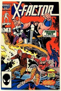 "X-FACTOR" Ausgabe # 8 (September 1986, Marvel Comics) f. MARC SILVESTRI Kunst - Bild 1 von 1