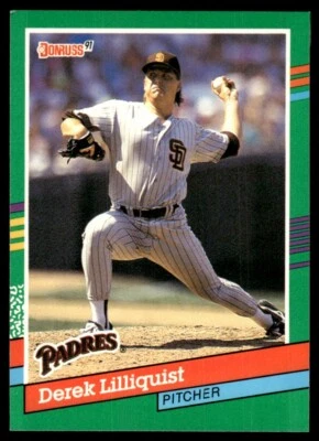 1991 Donruss #570 Derek Lilliquist San Diego Padres - Image 1 of 2