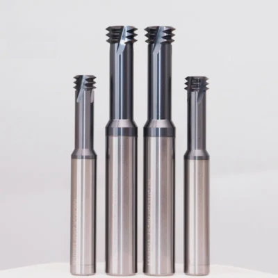 Thread Milling Cutter CNC Carbide Three Teeth Metric M1 M1.2 M1.6 M2 M4 M6 M8 M3 - Image 1 of 4