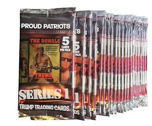 New! Proud Patriots Trump Trading Cards - Series #1 5 Cards Per Pack - In Stock! - Picture 1 of 4