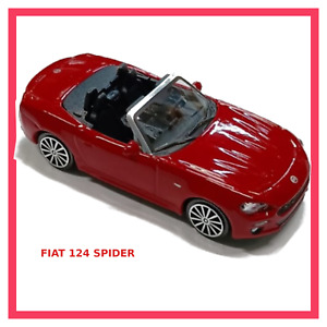 Modellino auto Fiat 124 Spider modellini scala 1 43 da collezione 1/43 bburago