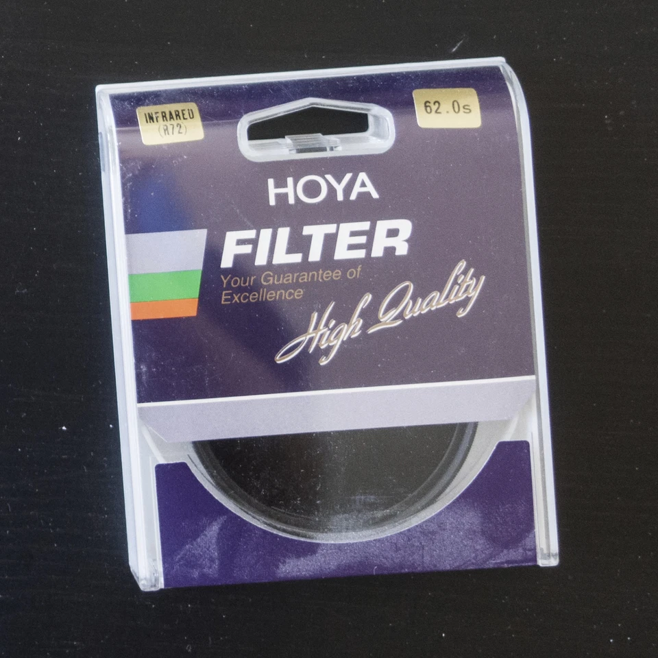 Hoya 62MM INFRARED RM72 FILTER - Image 1 of 1