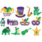 Swamp Characters Mardi Gras Holiday Theme Party Wall Decoration Paper Cutouts