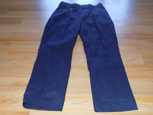 Girl's Size 10 1/2 Half Size Waist 30.5" Length 27 A+ School Uniform Pants Navy - Picture 1 of 7