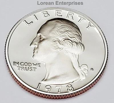 1978 S Washington Quarter CLAD ✼PROOF✼ - Image 1 of 2